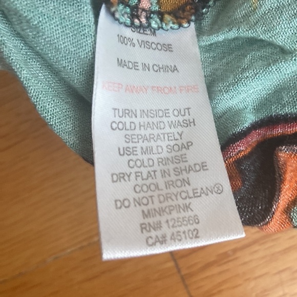 WOMEN’S Minkpink dress. Multicolored. Size M - Picture 6 of 7